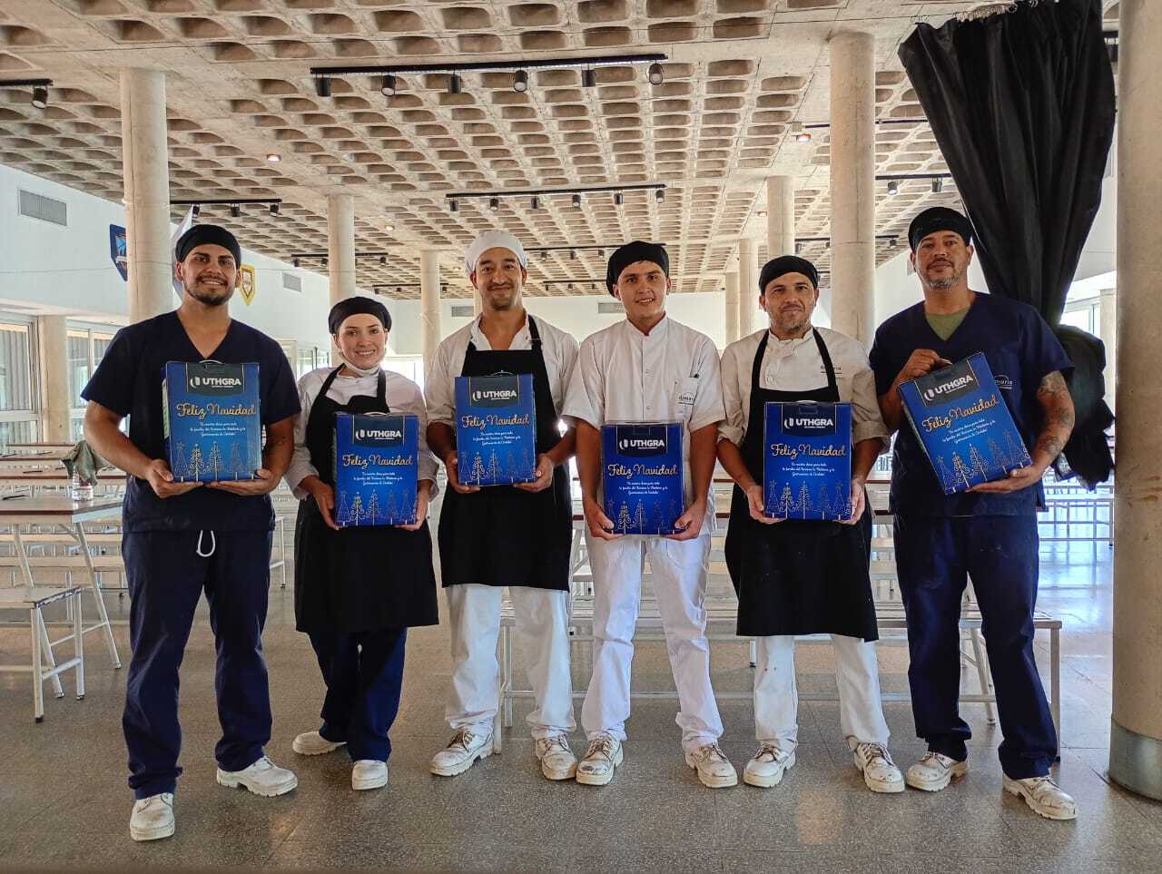 UTHGRA Córdoba completó la entrega de cajas navideñas 2025 a afiliados del sector